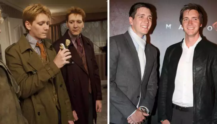 The cast of Harry Potter - Then and Now. 912027