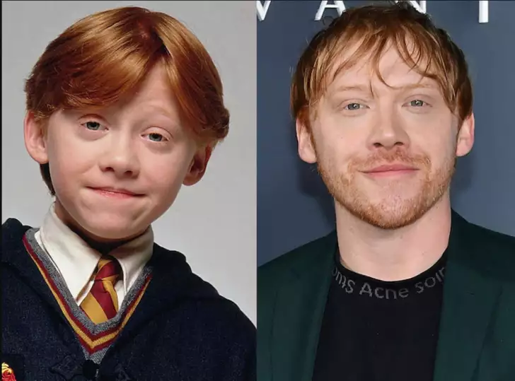 The cast of Harry Potter - Then and Now. 384665