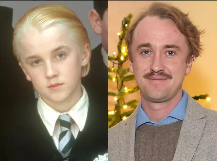 The cast of Harry Potter - Then and Now. 334540