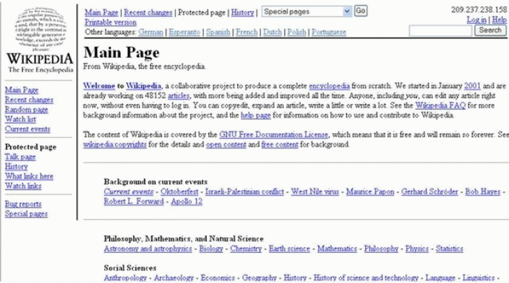 How Popular Websites Looked Like When They Launched. 791579